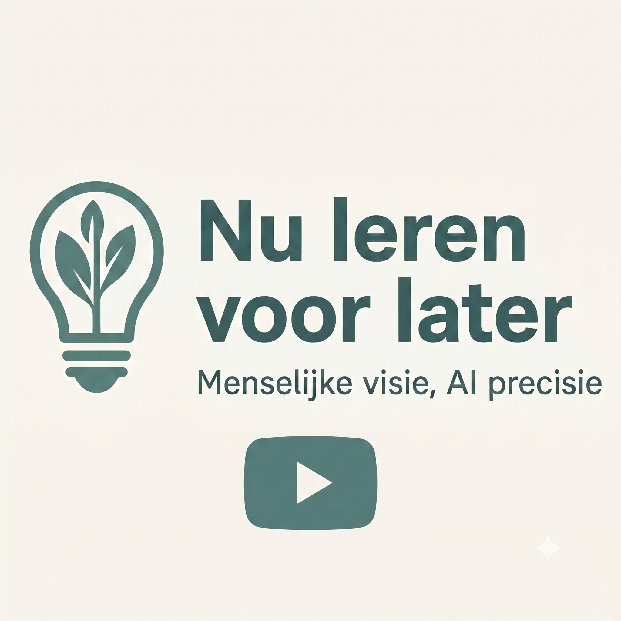 Bekijk YouTube kanaal Nu leren voor later